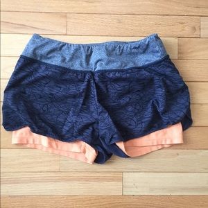 MPG athletic shorts with built in spandex